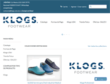 Tablet Screenshot of klogs.com.mx